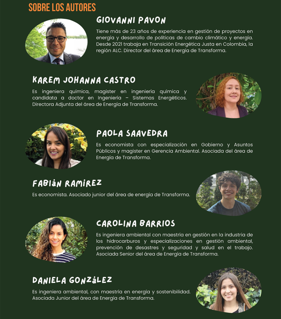 transición energética en colombia